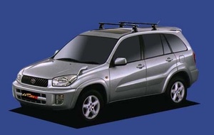 ☆TUFREQシステムキャリア ＲＡＶ４ ACA21W/ZCA26W ５ドア/ルーフレール無車用 ベースキット1台分