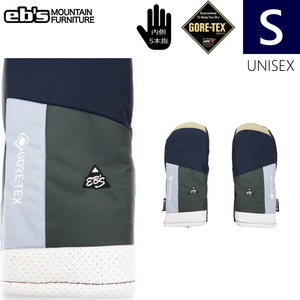 ◎24-25 ebs GAME CHANGER MITTEN カラー:NAVY GY Sサイズ エビス スキー スノーボード