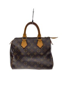 LOUIS VUITTON◆1)スピーディ25_モノグラム・キャンバス_BRW/PVC/BRW/総柄