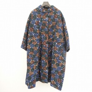 【2024AW/未使用/定価24.2万】ミナペルホネン mina perhonen *glass flower コート*36ジャケット毛綿(jk1-2412-281)【51A52】