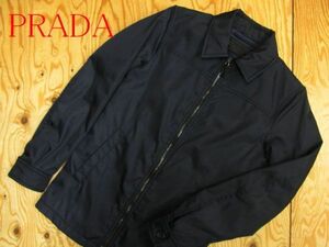 ★プラダ PRADA★レディース ナイロンジップジャケット ネイビー★R60609013A