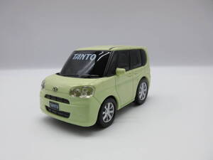 ダイハツ　2代目タント　コットンアイボリー　プルバックカー　カラーサンプル　ディーラー特注品　非売品　ミニカー