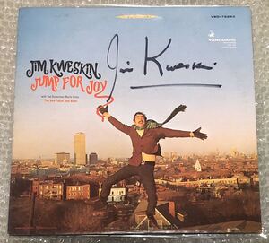 ジム・クエスキン　直筆サイン入り LP Jim Kweskin 「Jump For Joy」ディキシー・ジャズ スウィング