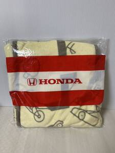 HONDA ホンダ オリジナル ふわふわフリースブランケット/ポリエステル100%/サイズ約120×90cm/非売品/梱包材ゆがみ削れ等経年