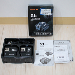 [1度のみ使用]GODOX/ゴドックス【GX・X1CJ/TTLワイヤレスフラッシュトリガー キヤノン用セット 日本正規版】宅急便(EAZY)匿名配送