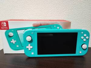 【送料無料】Nintendo Switch Lite ターコイズ ニンテンドースイッチライト 中古完動品 初期化済み