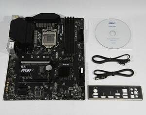 動作保証★マザーボード ATX MSI Z490-S01 LGA1200 付属品付★044