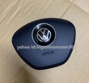 送料無料　フォルクスワーゲン・ジェッタMkVII VW新型ゴルフ7.5 VW 新型ポロ(POLO) TSI ステアリング エアバックカバー1個