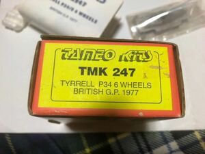 タメオ1/43 タイレルＰ34イギリスＧＰ1977