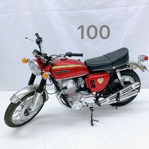 11AD125 【完成品】HONDA CB750 プラモデル インテリア 置物 バイク 現状品