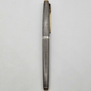 【5R46】1円スタート PARKER STERLING パーカー スターリングシルバー 万年筆 ペン先 14K刻印有り 14金 585 筆記具