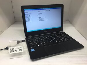 ジャンク/ Acer TravelMate B117-M Intel Celeron N3060 メモリ4.1GB ストレージ無し 【K01786】