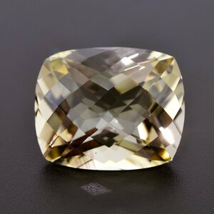 M2016【BSJD】天然クォーツ 26.369ct ルース 21.46×17.53×12.67mm 裸石 中央宝石研究所 ソーティング付き 本物