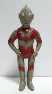 ブルマァク　帰ってきたウルトラマン（新マン）◇約230ミリ　スタンダードサイズ　ソフビ◇1971年 帰ってきたウルトラマン 放映当時物