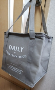 新品 longtrackfoods 保冷 保温 バッグ エコバッグ ロングトラックフーズ 岡尾美代子 鎌倉 グレー dailybylongtrackfoods 