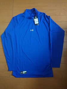 UNDER ARMOUR アンダーアーマー コンプレッションシャツ HEATGEAR ブルー