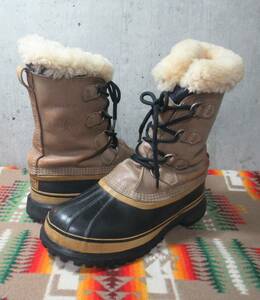 VINTAGE オールドモデル★SOREL/ソレル◎ブーツ スノーブーツ カエデマーク MADE IN CANADA カナダ製 MANITOU マニトウ