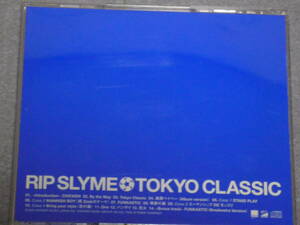 k34 リップ・スマイル RIP SLYME TOKYO CLASSIC 帯付き [CD]