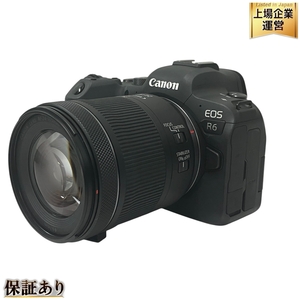 Canon EOS R6 24-105mm F4-7.1 IS STM KIT ズーム レンズキット ミラーレス カメラ キヤノン 中古 良好 T9574508