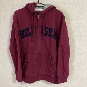 スウェットパーカー トミーヒルフィガー ジップパーカー TOMMY HILFIGER S