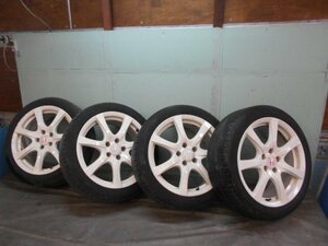 中古　シビック　TYPE R　FD2　ホイール　18×7.5J　オフセット+60　5H　PCD114.3　4本セット　18インチ