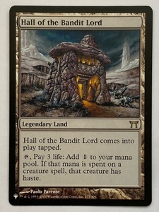 【MTG】 Hall of the Bandir Lord 