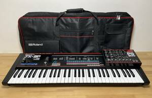 Roland JX-3P & PG200 ポリフォニック・アナログシンセサイザー　動作良好　ビンテージ　ワンオーナー　メンテ済み　新品ケース付