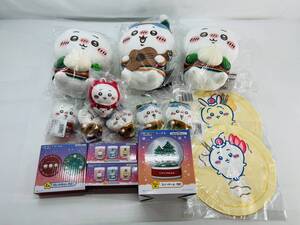 ★【同梱不可】中古品/未開封品 ちいかわ ハチワレ ぬいぐるみ エニマイくじ ラストワン賞/E賞 クレープくじ E賞 まとめ