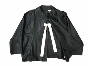 (D) COMME des GARCONS コムデギャルソン 12AW 二次元期 コットン ジャケット S ブラック