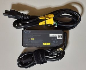 4587 NEC純正 ノートパソコン用ACアダプタ PA-1650-72 20V 3.25A