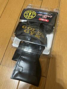 ★GOLD’S GYM ゴールドジム パワーグリッププロ M ベルト リストストラップ グローブ プロテイン 新品 送料込 ②