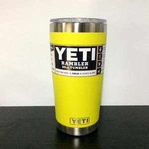 YETI イエティ 20オンス 黄色 20oz ランブラー タンブラー 保温 保冷 アウトドア 水筒 ボトル