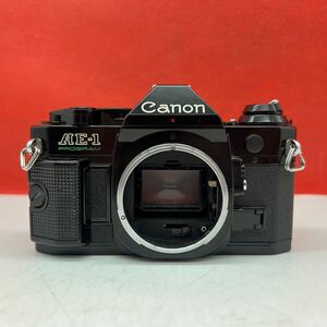 ♪ Canon AE-1 PROGRAM 一眼レフカメラ フィルムカメラ ボディ 動作確認済 シャッター、露出計OK キャノン