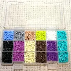 カワダ パーラービーズ perlerbeads 1マス約7ｇ ケース付！ ②