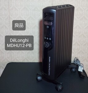 良品 デロンギ マルチダイナミックヒーター マットブラック MDHU12-PB Delonghi