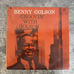 【レコードLP】ベニー・ゴルソン(BENNY GOLSON)『ベニー・ゴルソンの肖像(GROOVIN’ WITH GOLSON)』(PRESTIGE / RANK-5029) ペラジャケ