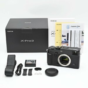 富士フイルム FUJIFILM ミラーレス一眼カメラ X-Pro3 ブラック 防塵防滴耐低温 FX-X-PRO3 ミラーレス一眼レフカメラ