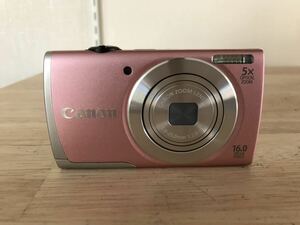 1円スタート Canon PowerShot A2600 キャノン パワーショット コンパクトデジタルカメラ デジカメ デジタルカメラ カメラ ピンク