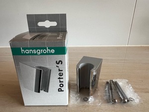 hansgrohe シャワーホルダー ポルターS　ハンスグローエ　シャワーフック