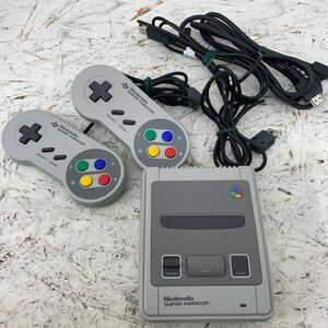 26 動作OK ニンテンドークラシックミニ スーパーファミコン 本体 CLV-301 任天堂 Nintendo ACケーブル/コントローラ付 SFC スーファミ