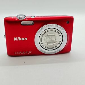 Nikon COOLPIX s2700 Red コンパクトデジタルカメラ レッド 