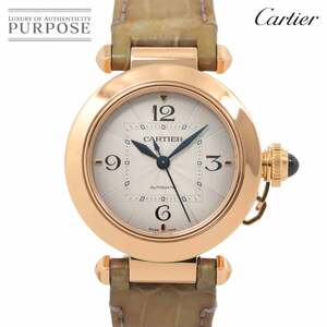 カルティエ Cartier パシャ ドゥ カルティエ WGPA0014 レディース 腕時計 シルバー K18PG オートマ 自動巻き Pasha de Cartier 90260568