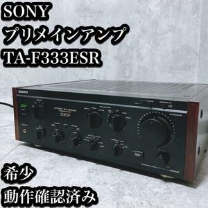 【希少】SONY プリメインアンプ TA-F333ESR 音出し確認済み ソニー ステレオアンプ 