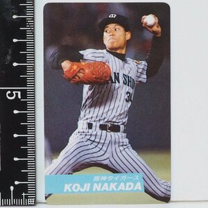 関西限定92年カルビープロ野球カード No.T60【仲田 幸司 阪神タイガース】平成4年 1992年 当時物 Calbee地方版レアブロック食玩【中古】