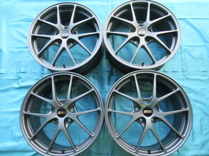 BBS RI-A (RI-A019) 7.5J-18インチ IS48 PCD114.3 5H MGRカラー 4本 カローラクロス レヴォーグ C-HR ノア ヴォクシー CX-60他 正規品 鍛造