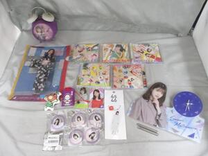 【同梱可】中古品 アイドル 乃木坂46 松村沙友里 生田絵梨花 与田祐希 他 目覚まし時計 CD 等 グッズセット