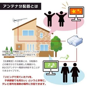 アンテナ３分配器 地上/BS/CS デジタル放送対応 全端子通電型 5-2650MHz 送料無料 50K◇ 3分配器 STV-13S