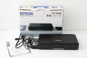 R000B12B　エプソン★EPSON★PX-S06B★インクジェットプリンター★モバイルプリンタ★A4★2022年製★箱付き