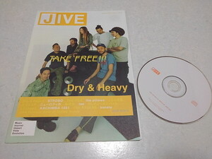 〇　JIVE VOL.4 2002年8月号　CD付き♪　Dry & Heavy /ストロボ/ピロウズ/ニューロティカ/ KACHINBA 1551　※管理番号 pa4027