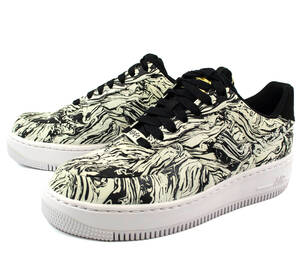 海外限定 正規 未使用 NIKE WMNS AIR FORCE 1 UPSTEP BHM 【BLACK HISTORY MONTH】 ナイキ エア フォース 1 ブラック ヒストリー マンス